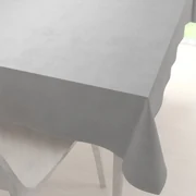 Biante Zamatový obdĺžnikový obrus Velvet Premium SVP-039 Sivý 50x100 cm