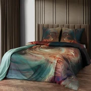 MAKOSATÉNOVÉ OBLIEČKY EVA MINGE SELVA 200X220 CM, 2 KS 70X80 CM VZOROVANÉ