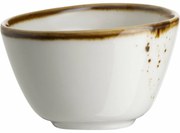 Mäser Oválná miska Pintar White hnedé bodky 7 x 6cm, S