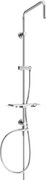 Mexen T, sprchový stĺp, sprchová hadica 150cm, polička, prepínač sprchy, chrómová, 7939399-00