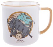 Porcelánový hrnček Zverokruh - Býk , 460 ml