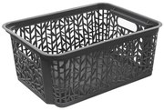 Košík Bamboo antracit