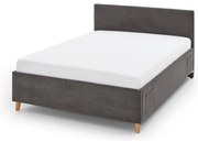 Antracitová detská posteľ s úložným priestorom 120x200 cm Cool – Meise Möbel