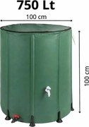 ASIST smart garden Skladací sud na vodu 750 l