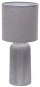 ONLI - Stolná lampa SHELLY 1xE27/22W/230V šedá 45 cm OL0212