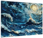 Obraz - Maľba oblohy a mora (70x50 cm)