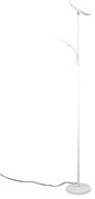 Biela LED stojacia lampa (výška 178 cm) Specter – Reality