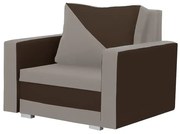 Kreslo ASTRA2 s funkciou spania Svetlo hnedá/tmavo hnedá