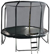 Trampolína COMFORT s rebríkom 305cm čierna