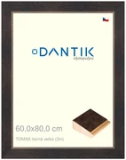 DANTIK rám na obraz 60x80 | TOMAS černá velká (Plexi Čiré)