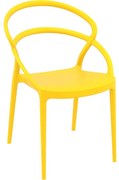 PIA záhradná stolička yellow