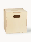 Drevený úložný box Cube