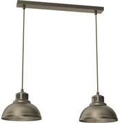 Luster na lanku SVEN 2xE27/15W/230V mosadz