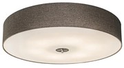 Inteligentné stropné svietidlo taupe 70 cm vrátane 6 WiFi žiaroviek A60 - Drum Jute