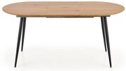 Jedálenský stôl BALNOR dub/čierna
