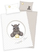Herding Obliečky pre bábätká Nosorožec 100x135/40x60cm