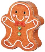 Dóza plechová - perníček