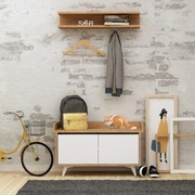 Predsieňová stena Arasso dub/biela