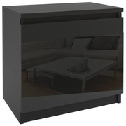 Nočný stolík Belini čierny  BM SN1/0/B/B/B/0