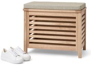 Truhlica z masívneho dreva s vankúšom