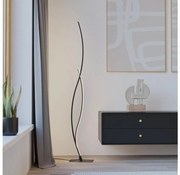 Eglo 901209 - LED Stojacia lampa GRISOLIA LED/20W/230V 4000K čierna