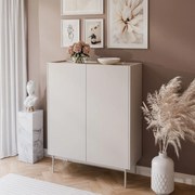 VYSOKÁ KOMODA LUCCA KAŠMÍR / DUB LINEA 97 cm