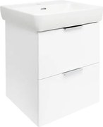Laufen PRO A skrinka pod umývadlo bez umývadla 52,9x69,4x50,9 cm biela lesk RE010550228060