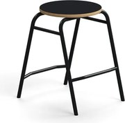 Stolička ALTUS, výška 510 mm, antracit