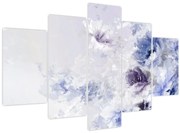 Obraz - Kvety, textúrovaná maľba (150x105 cm)