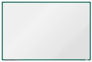 Biela magnetická popisovacia tabuľa boardOK, 1800 x 1200 mm, zelený rám
