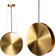 Toolight Toolight, LED závesné stropné svietidlo 30cm APP1377-C, zlatá matná-čierna, OSW-05185