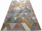 Koberec Pleasure trojuholníky, viacfarebný