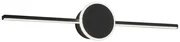 Toolight - LED nástenná lampa nad zrkadlo 60CM APP849-1W, čierna, OSW-07881
