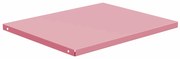Kovová polica Alex, 448 x 360 x 20 mm, Fresh Style: púdrovo ružová
