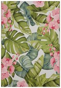 Kusový koberec Flair 105615 Tropical Multicolored – na von aj na doma, 80x165, viacfarebná, chodba / predsieň, Hanse Home