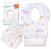 Jednorazové detské podbradníky BabyOno 10 ks v balení