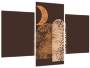 Obraz - Oranžové oblúky N⁰2 (90x60 cm)