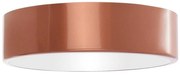 Stropné svietidlo so senzorom CLEO 2xE27/24W/230V pr. 30 cm medená