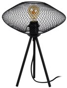 Lucide Lucide 21523/01/30 - Stolná lampa MESH 1xE27/40W/230V čierna LC3032