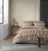 Obliečky bavlnené Miranda Brown 200x140cm+90x70cm TiaHome