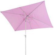 Slnečník N23 2x3m polyester/hliník - lila
