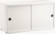 Skrinka's posuvnými dvierkami String System, Š 78 x H 30 cm