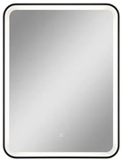 Zrkadlo so senzorom SAT Feel 60x80 cm čierna SATZFEEL6080CE, 1 ks