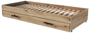 Modul VERSO F/1S dub artisan, lôžko 90x200 cm s úložným priestorom
