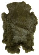 Lesná zelená králičie kože Rabbi - 30 * 2 * 40cm