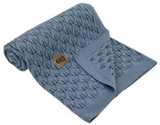 EKO - Bambusová deka ROSE 80x100 cm modrá