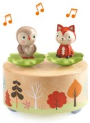 Hracia skrinka so sovou a líškou