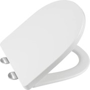 Aqualine JALTA WC sedátko, Soft Close, biela PBS103