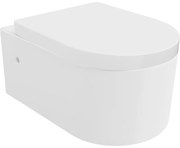 Mexen SOFIA závesná wc misa so sedátkom s pomalým zatváraním, 56 x 37 cm, biela, 30798000