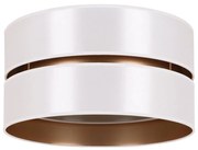 Duolla - Stropné svietidlo DUO 1xE27/15W/230V pr. 40 cm biela/zlatá